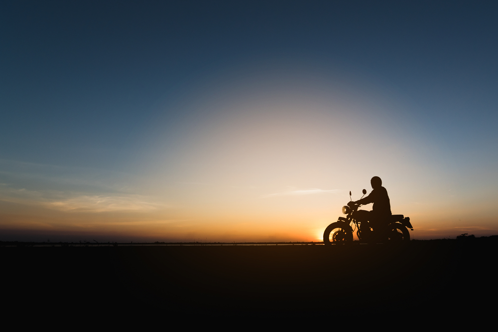 Photo of a Motorcycle on Road